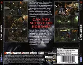 Image n° 2 - boxback : Resident Evil 2 (Claire)
