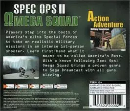Image n° 2 - boxback : Spec Ops II - Omega Squad