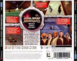 Image n° 2 - boxback : Star Wars - Episode I - Jedi Power Battles