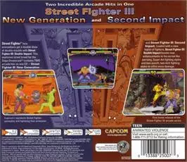 Image n° 2 - boxback : Street Fighter III - Double Impact