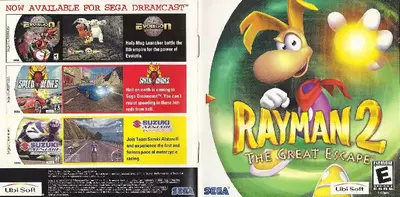 manual for Rayman 2 - The Great Escape