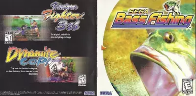 manual for Sega Bass Fishing
