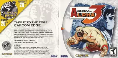 manual for Street Fighter Alpha 3