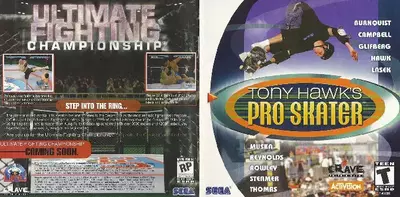 manual for Tony Hawk's Pro Skater