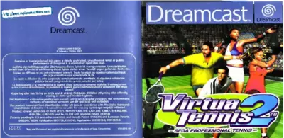 manual for Virtua Tennis 2