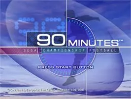 Image n° 4 - titles : 90 Minutes - Sega Championship Football