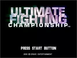 Image n° 4 - titles : Ultimate Fighting Championship