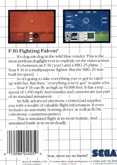 Image n° 2 - boxback : F-16 Fighting Falcon