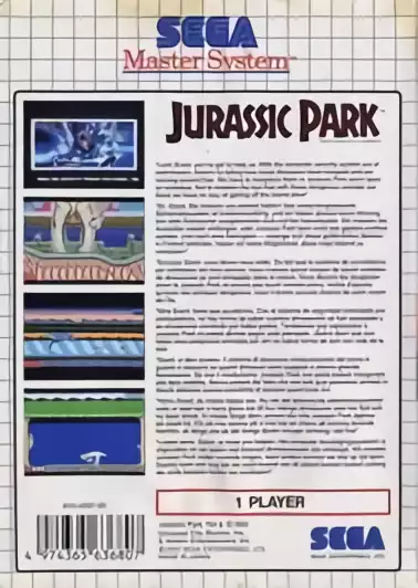Image n° 2 - boxback : Jurassic Park
