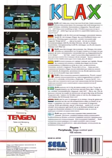 Image n° 2 - boxback : Klax