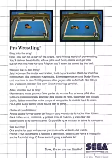 Image n° 2 - boxback : Pro Wrestling Image n° 2 - boxback : Pro Wrestling