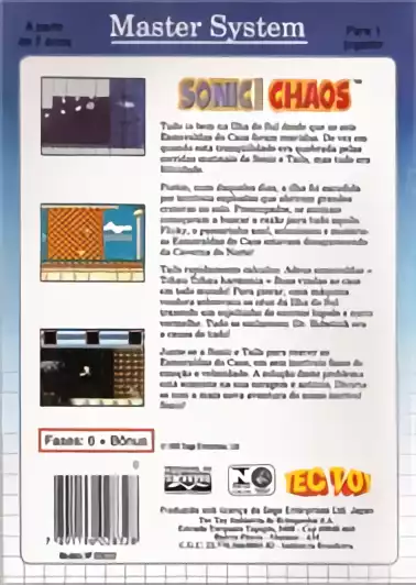 Sonic Chaos - Android Master system emulator 