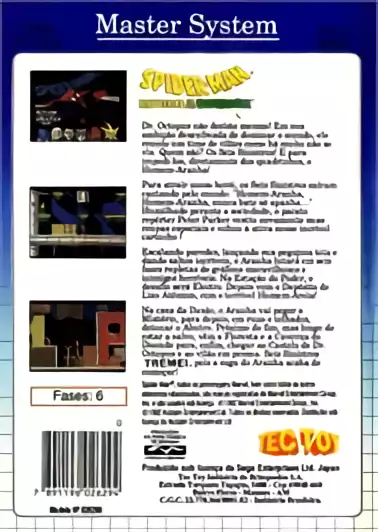 Image n° 2 - boxback : Spider-man - Return of the Sinister Six Image n° 2 - boxback : Spider-man - Return of the Sinister Six