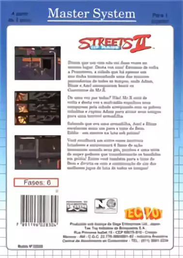 Image n° 2 - boxback : Streets of Rage II