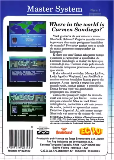 Image n° 2 - boxback : Where in the World is Carmen Sandiego