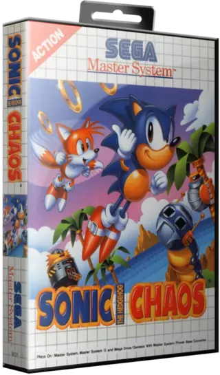 Sonic Chaos  Sonic & Tails para Master System (1993)