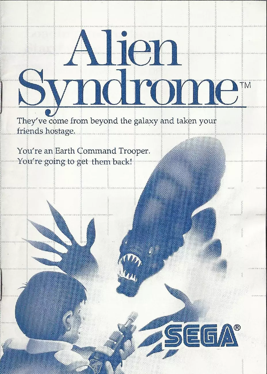 manual for Alien Syndrome