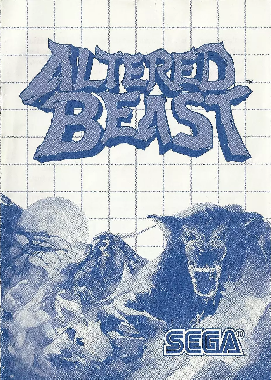 manual for Altered Beast