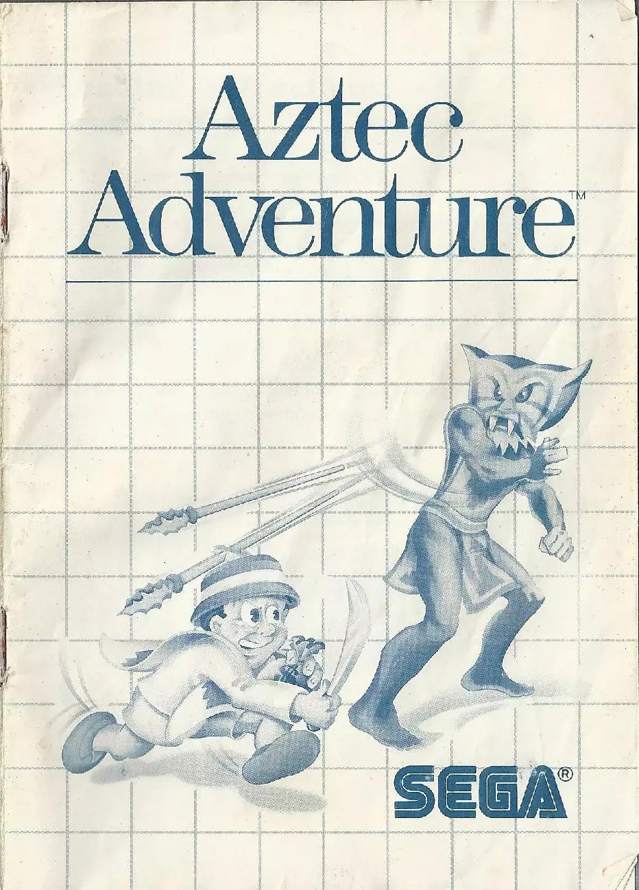 manual for Aztec Adventure - The Golden Road to Paradise