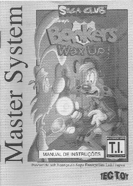 manual for Bonkers Wax Up!