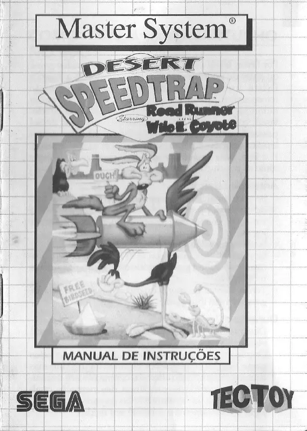 manual for Desert Speedtrap Starring Road Runner and Wile E. Coyote