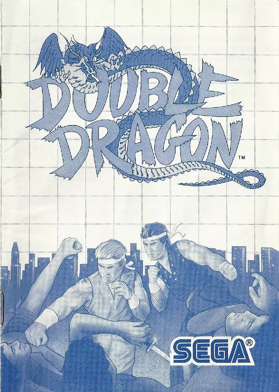 manual for Double Dragon