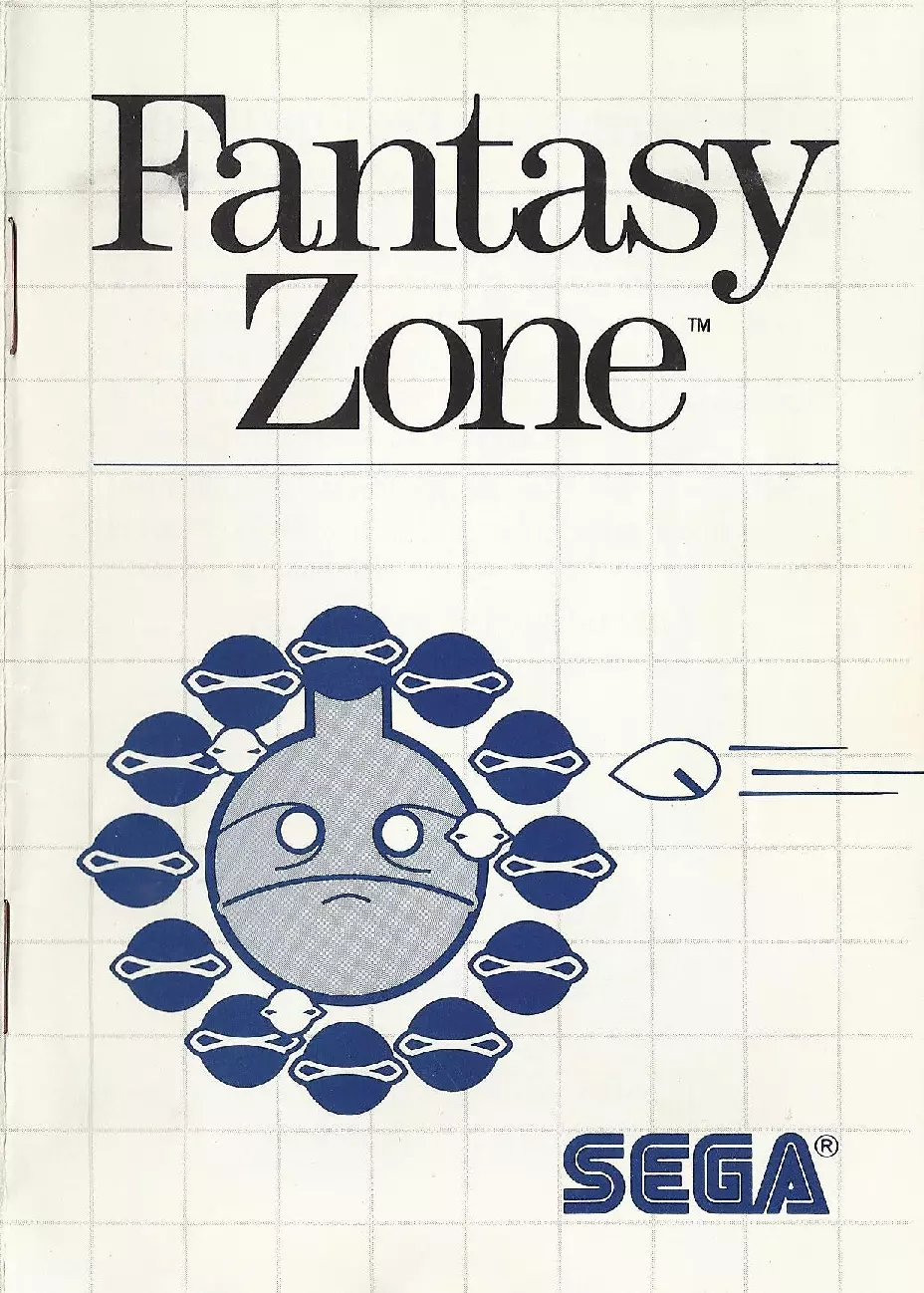 manual for Fantasy Zone