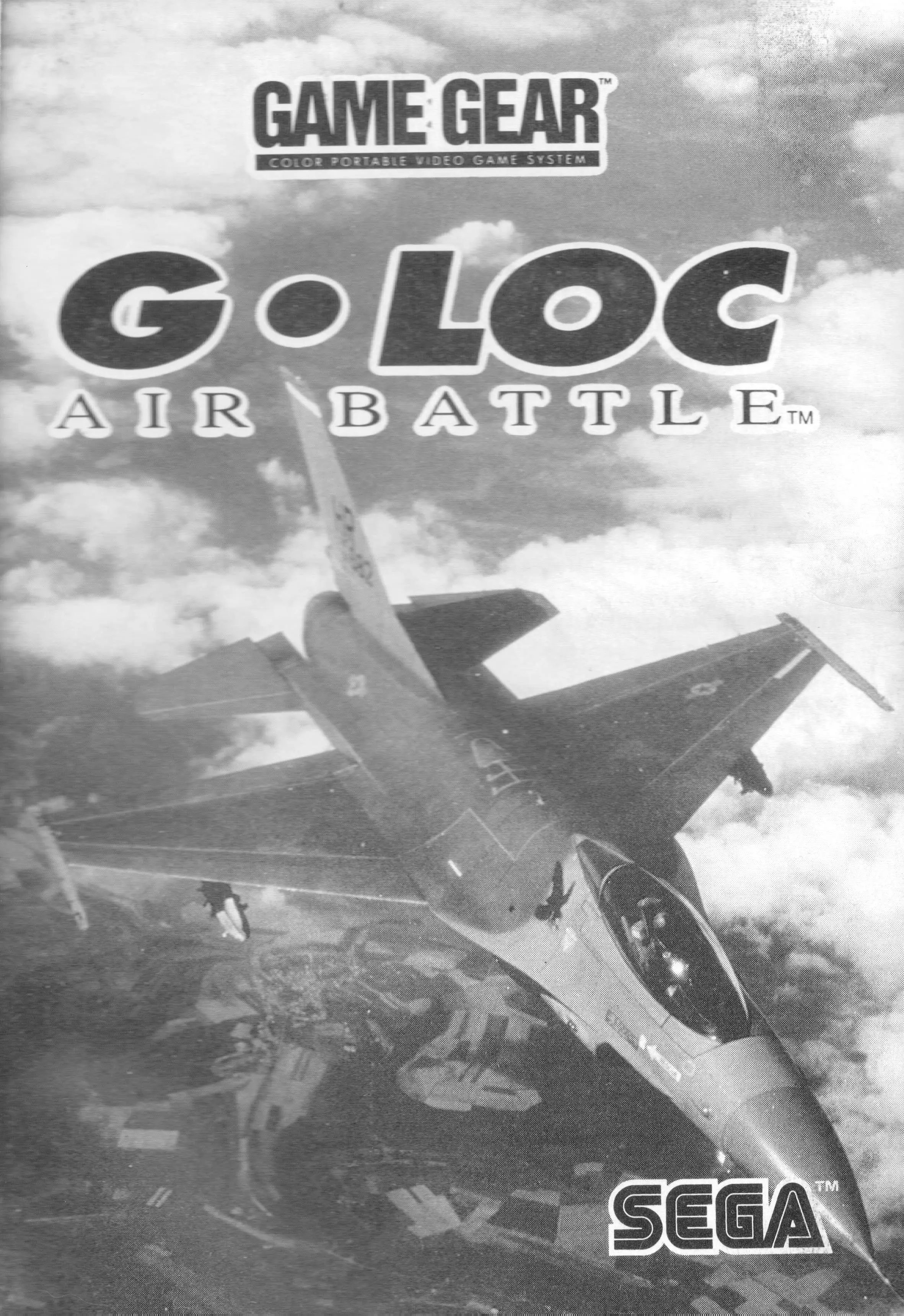 manual for G-Loc Air Battle