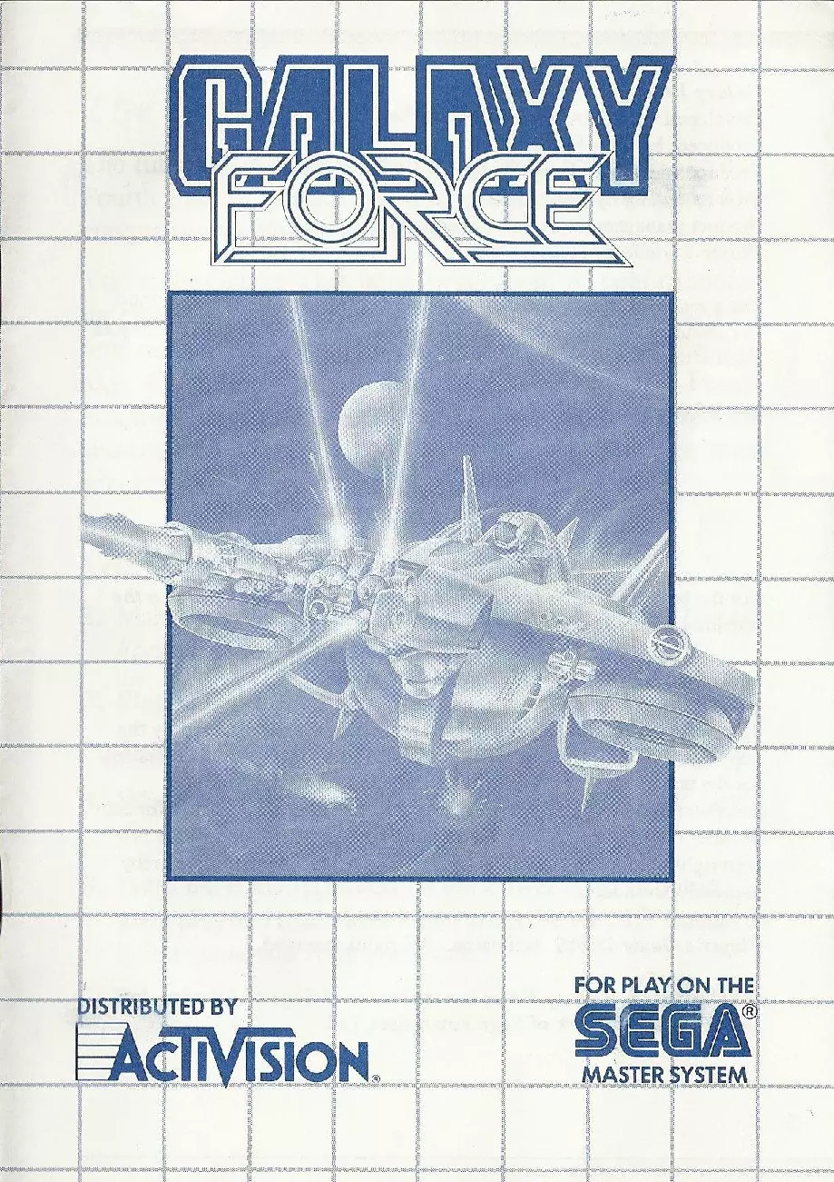 manual for Galaxy Force