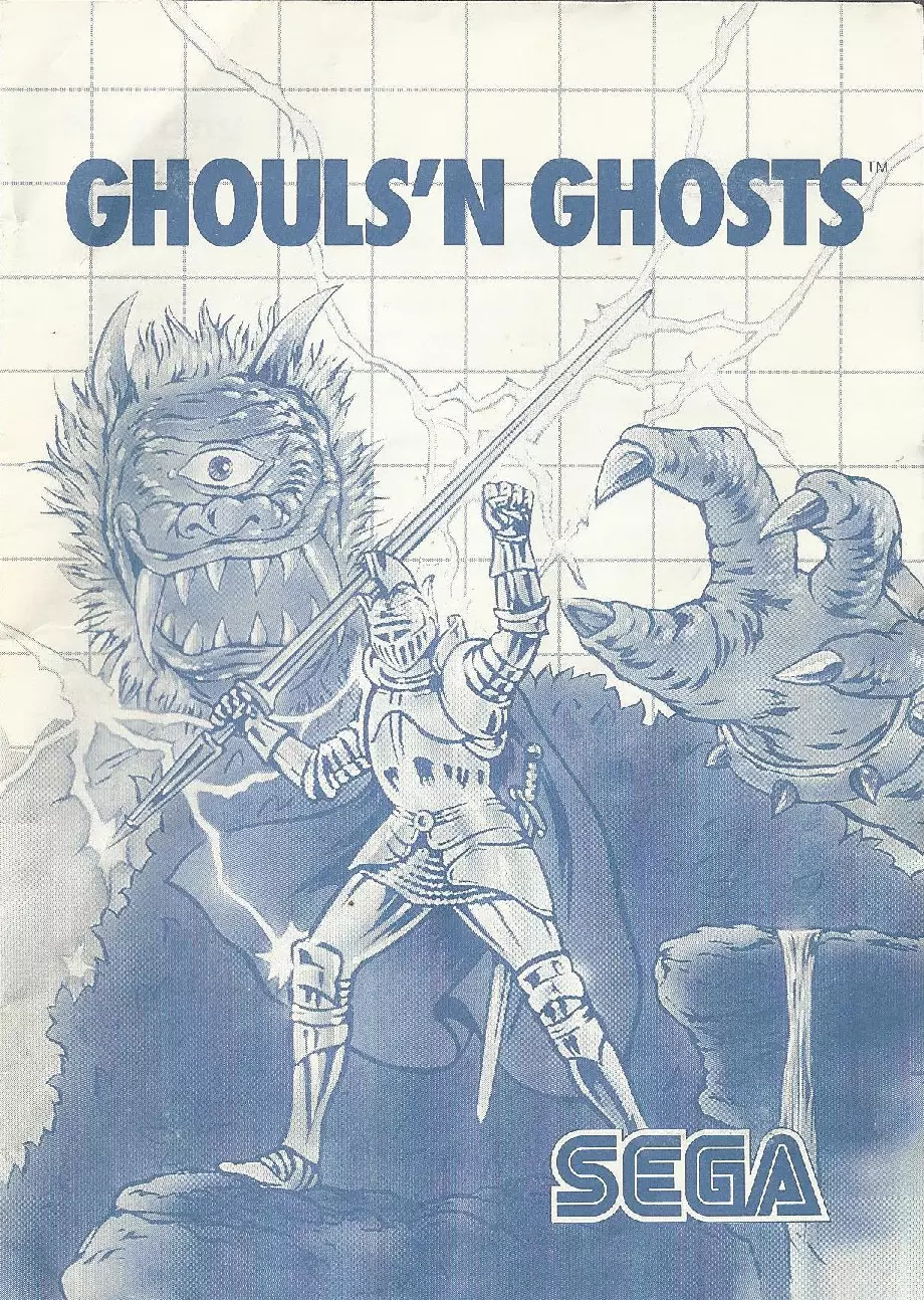 manual for Ghouls'n Ghosts