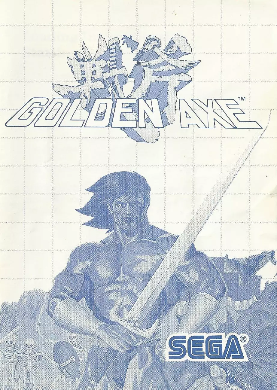 manual for Golden Axe