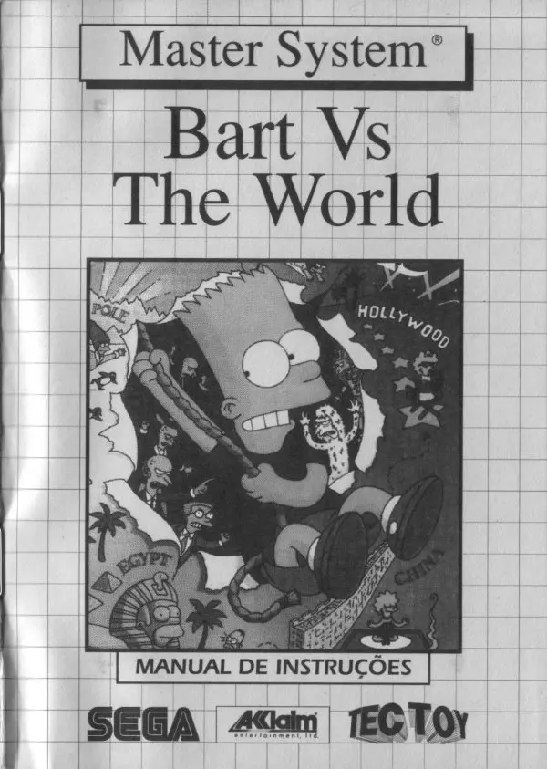 manual for Simpsons, The - Bart vs. The World