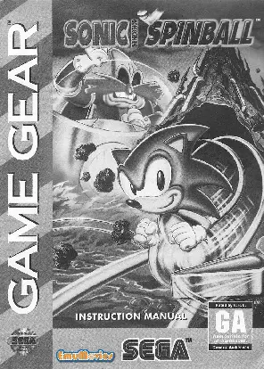 manual for Sonic Spinball