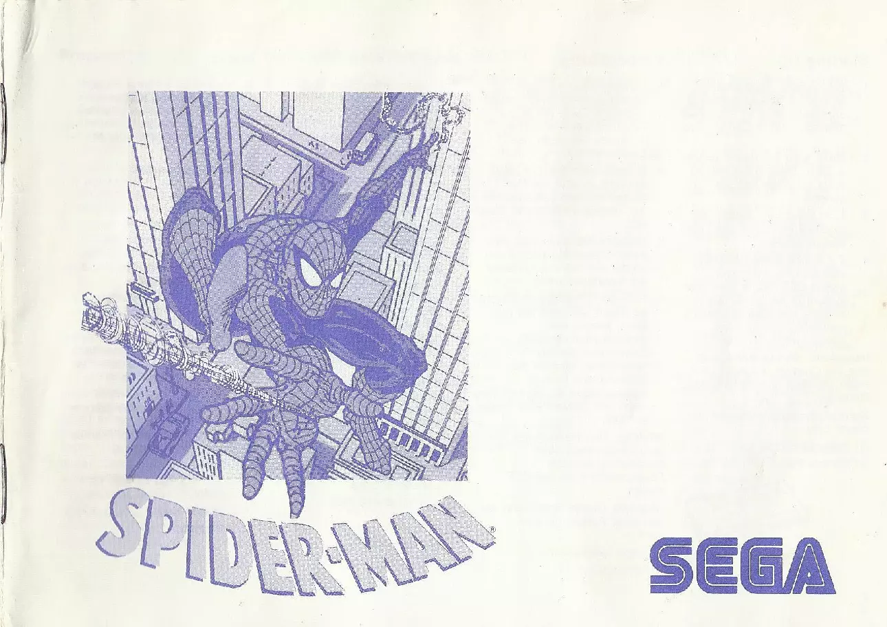 manual for Spider-man vs. the Kingpin