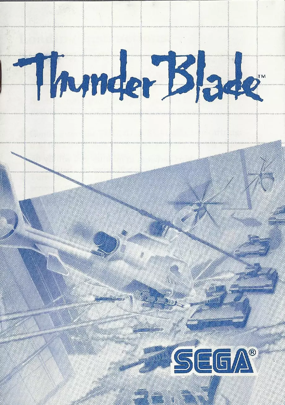 manual for Thunder Blade