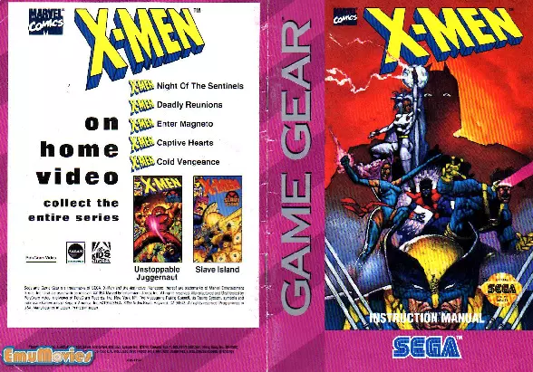 manual for X-Men - Mojo World
