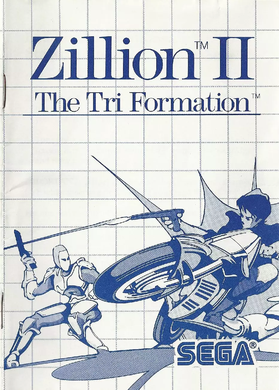 manual for Zillion II - The Tri Formation