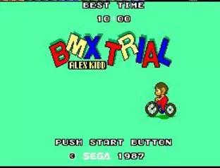 Image n° 4 - screenshots  : Alex Kidd BMX Trial