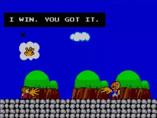 Image n° 5 - screenshots  : Alex Kidd in Miracle World