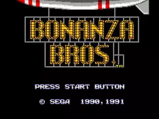Image n° 4 - screenshots  : Bonanza Bros