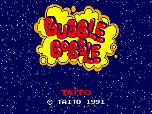 Image n° 4 - screenshots  : Bubble Bobble