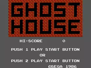 Image n° 1 - screenshots  : Ghost House