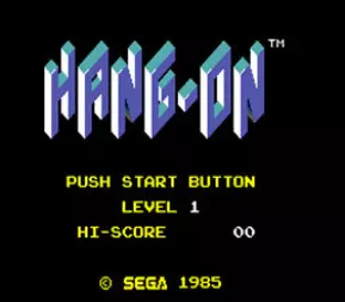 Image n° 4 - screenshots  : Hang-On