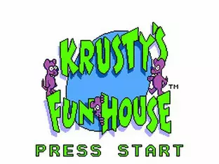 Image n° 4 - screenshots  : Krusty's Fun House