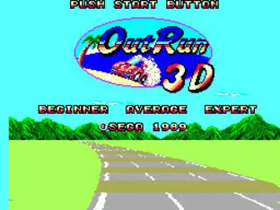 Image n° 6 - screenshots : Out Run 3-D Image n° 6 - screenshots : Out Run 3-D