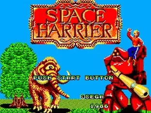 Image n° 4 - screenshots  : Space Harrier