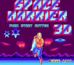 Image n° 4 - screenshots  : Space Harrier 3-D