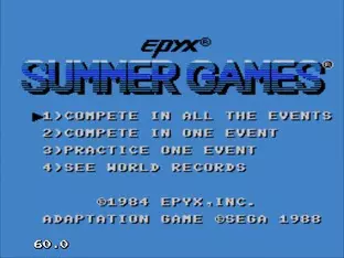 Image n° 9 - screenshots  : Summer Games