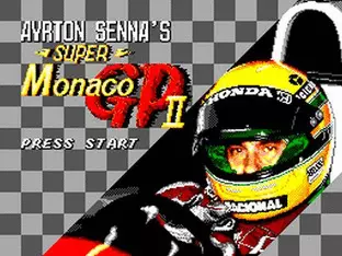 Image n° 1 - screenshots  : Super Monaco GP II