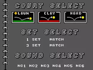 Image n° 6 - screenshots  : Tennis Ace